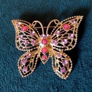 Lauren Conrad Vintage Butterfly Brooch